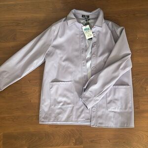 Never been wore leather lavender jacket!